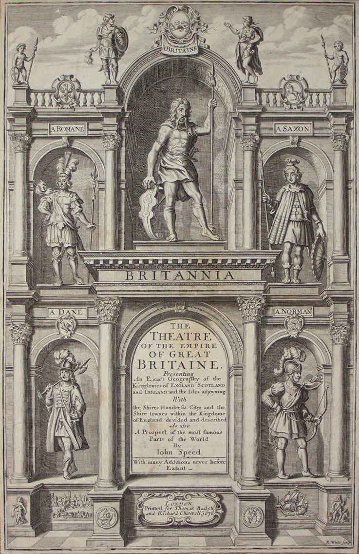 Print - The Theatre of The Empire of Great Britaine